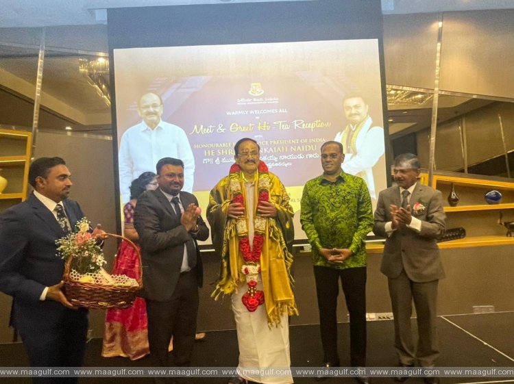 కౌలాలంపూర్ లో మీట్ అండ్ గ్రీట్ కార్యక్రమంలో పాల్గొన్న వెంకయ్యనాయుడు