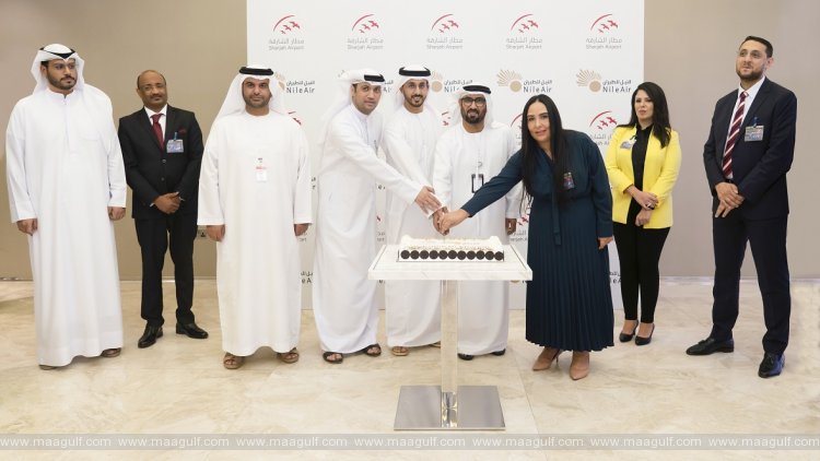 Sharjah Airport welcomes Nile Air’s inaugural flight