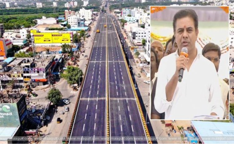 నాగోల్ లో ఫ్లై ఓవర్ ను ప్రారంభించిన మంత్రి కేటీఆర్