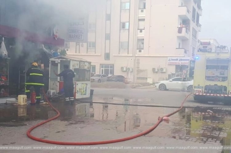 వాణిజ్య ప్రాంతంలో అగ్నిప్రమాదం.. తప్పిన పెనుప్రమాదం