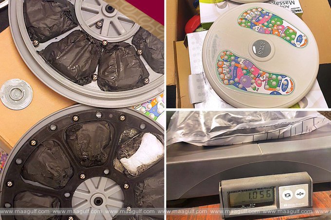 1.65 కిలోల మెథాంఫెటమైన్‌ స్వాధీనం