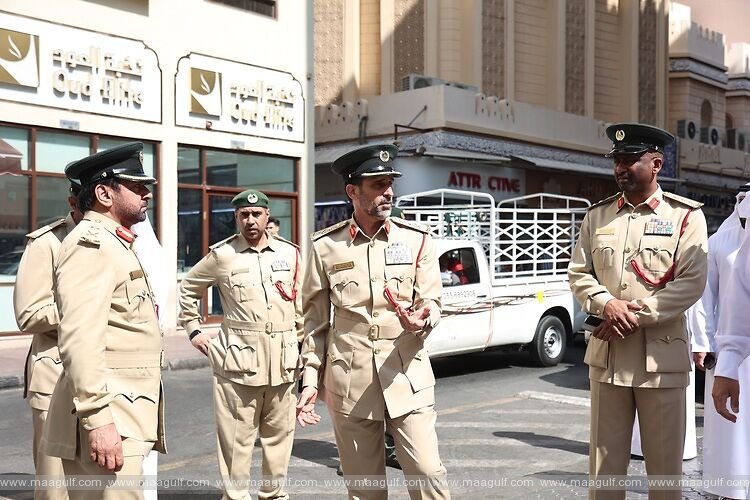 Al Marri inspects Naif Police Station