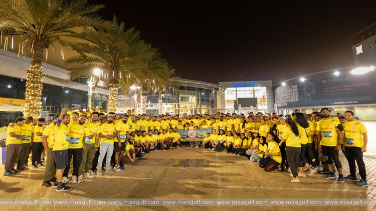 400 Employees of the Aries Group participate in Dubai run 2022