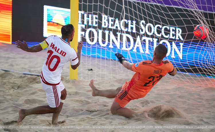 20 Emirates Intercontinental Beach Soccer Cup kicks off today