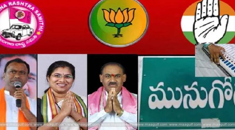 మునుగోడు ఉపఎన్నికకు పోలింగ్‌ సర్వం సిద్ధం