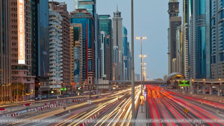 దుబాయ్ షేక్ జాయెద్ రోడ్డు మూసివేత
