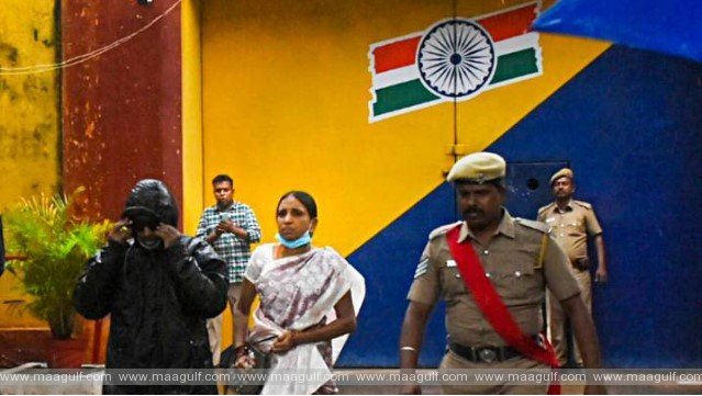 రాజీవ్ గాంధీ హత్య కేసు:  జైలు నుండి విడుదలైన నళిని శ్రీహరన్