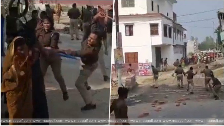 ఉత్తరప్రదేశ్‌లోని దారుణం.. మహిళలపై పోలీసుల దాడి