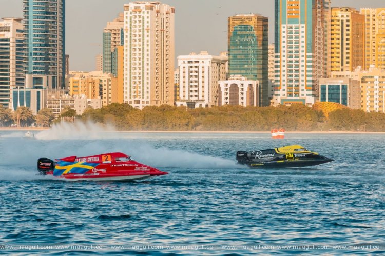 20 Jonas Andersson qualifies in pole position for the Road to Sharjah Grand Prix of Sharjah