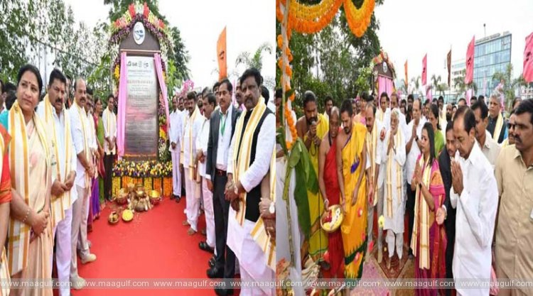 మెట్రో రెండోదశ నిర్మాణానికి సిఎం కెసిఆర్‌ శంకుస్థాపన