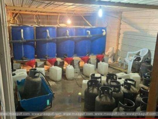 కువైట్ లో భారీ మద్యం తయారీ యూనిట్‌ ధ్వంసం