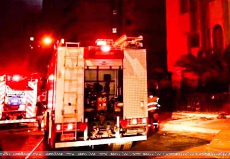 1 సాల్మియాలో ఐదు అంతస్తుల భవనంలో అగ్ని ప్రమాదం