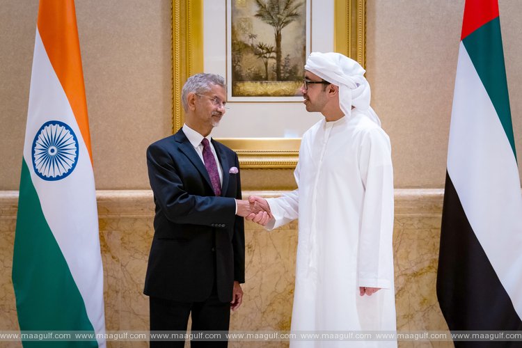 Abdullah bin Zayed receives Indian Foreign Minister