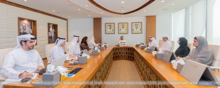 Mansoor bin Mohammed chairs the fourth meeting of the Dubai Sports Council’s Board of Directors