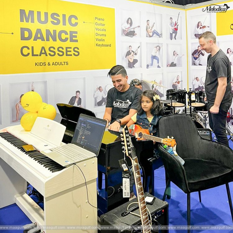 20 Melodica Music Centre participates in School and Nursery Show at Abu Dhabi