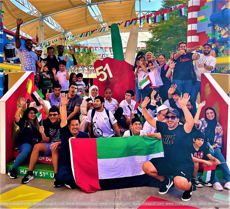 LEGOLAND Dubai celebrates UAE National Day with Sanad Village students as part of CSR initiative