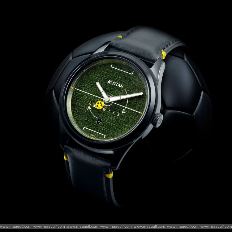 Trendy Titan Watches Launches Football-themed Timepiece