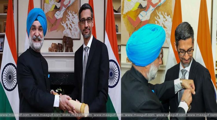 పద్మ భూషణ్ పుర‌స్కారాన్ని అందుకున్న గూగుల్ సీఈవో సుందర్ పిచాయ్