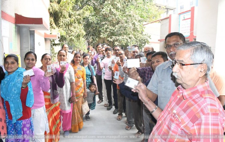 గుజరాత్‌లో రెండో విడత ఎన్నికల పోలింగ్ ప్రారంభం