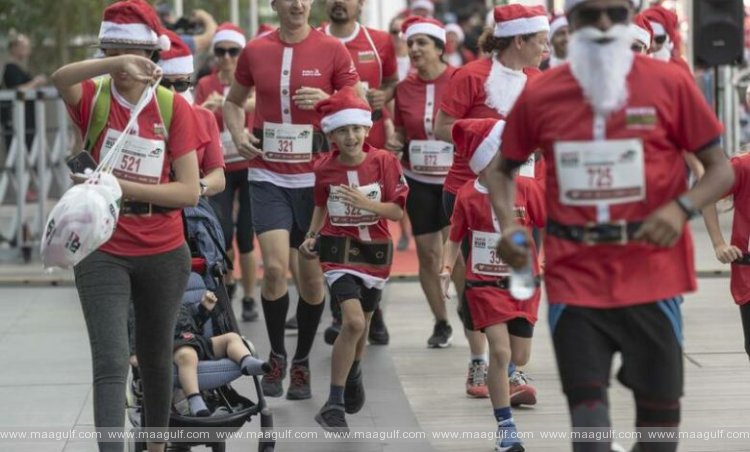 దుబాయ్‌లో సందడిగా ‘శాంటా రన్’