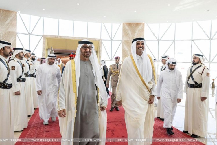 ఖతార్‌ పర్యటనకు బయలుదేరిన యూఏఈ ప్రెసిడెంట్
