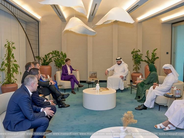 Sheikh Ahmed meets with the Prime Minister of Serbia