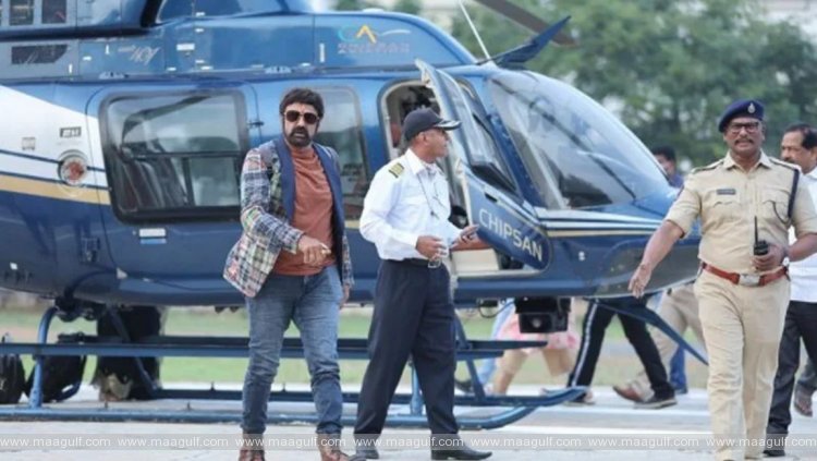 1 బాలకృష్ణ ప్రయాణిస్తున్న హెలికాప్టర్ అత్యవసర ల్యాండింగ్..