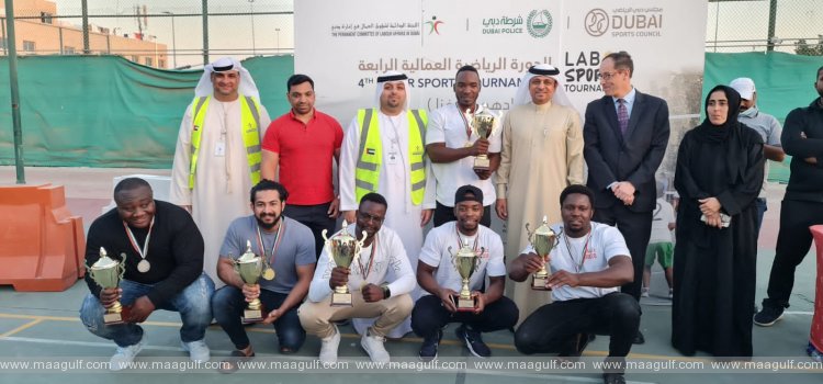 ENOC & Dulsco win Arm Wrestling’s Titles of the 4th Labor Sports Tournament