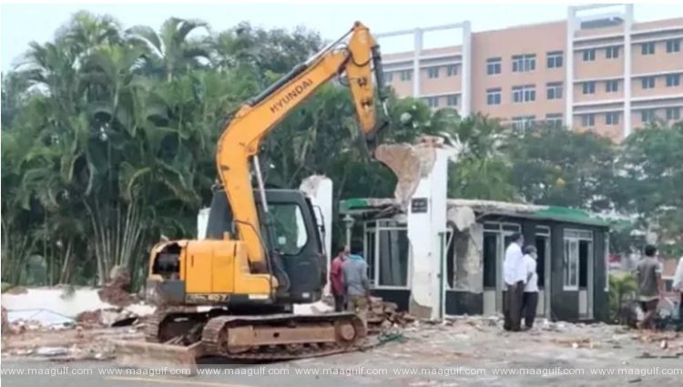 ఏపీలో గీతం మెడికల్ కాలేజీ కూల్చివేత