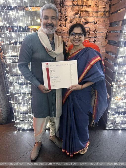 న్యూయార్క్ ఫిల్మ్ క్రిటిక్స్ సర్కిల్‌లో బెస్ట్ డైరెక్టర్ రాజమౌళికి అవార్డు