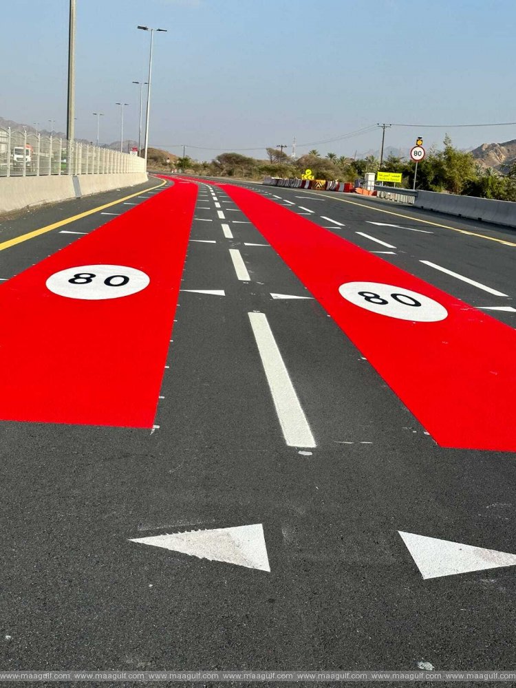 20 RTA reduces speed limit on sector of Dubai-Hatta Road to 80 km/h