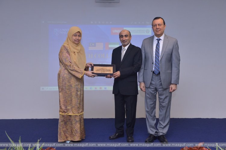 20 UAE University conducted a workshop on research collaboration with the University of Malaya