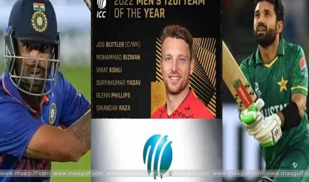 పురుషుల‌ టీ20 జ‌ట్టును ప్ర‌క‌టించిన ఐసీసీ.. ముగ్గురు భార‌త క్రికెట‌ర్ల‌కు చోటు