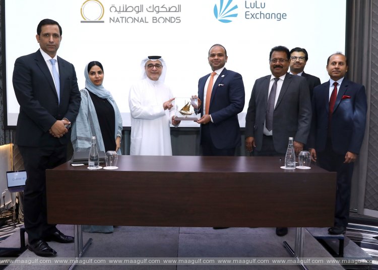 20 National Bonds, Lulu Exchange Sign Strategic Agreement to Boost Savings Culture in UAE