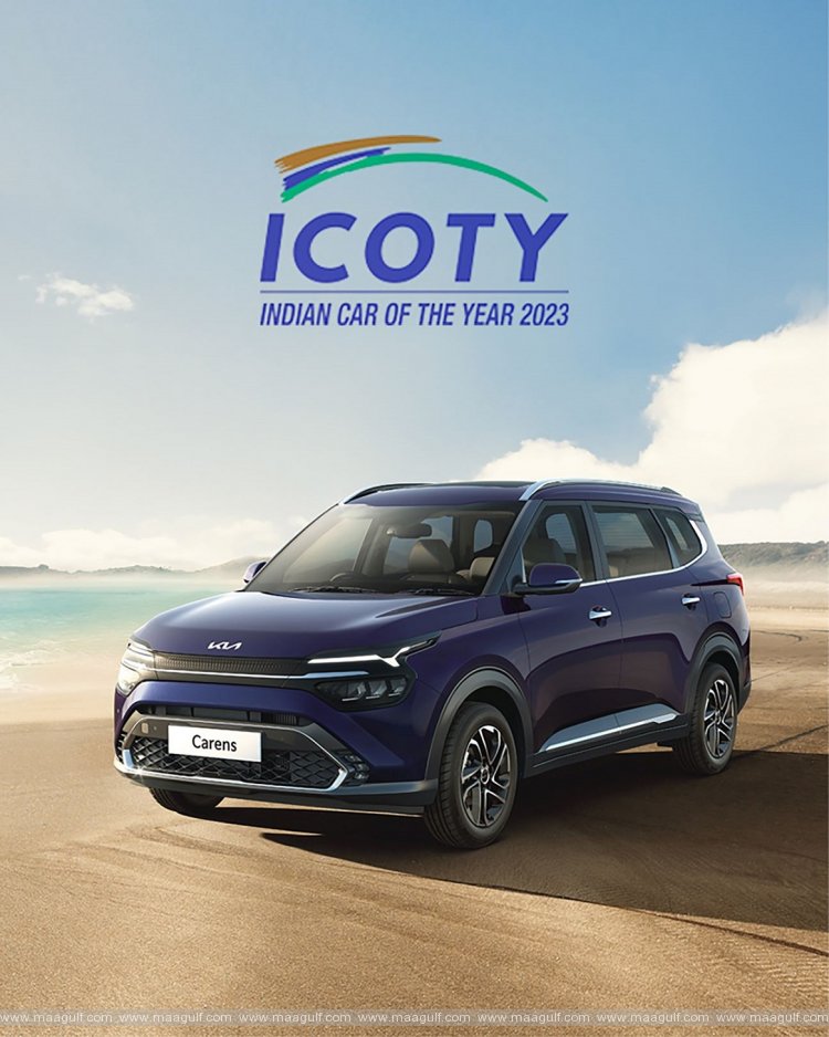 20 Kia Carens wins Indian Car of the Year 2023 and EV6 takes Green Car Award