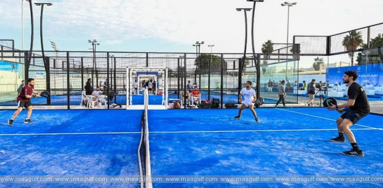 20 Commander-in-Chief of Sharjah Police attends Padel Tennis Championship at Police Club