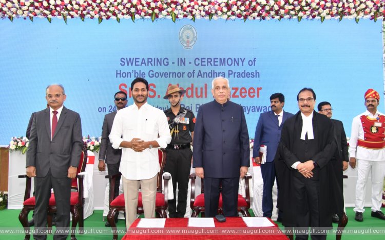 ఏపీ గవర్నర్ గా జస్టిస్ అబ్దుల్ నజీర్ ప్రమాణస్వీకారం