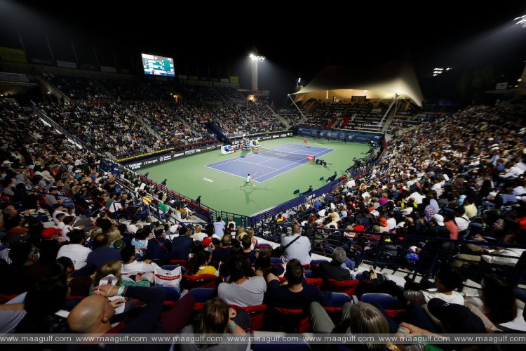 20 DDF Tennis stadium is resurfaced and ready to Welcome the World