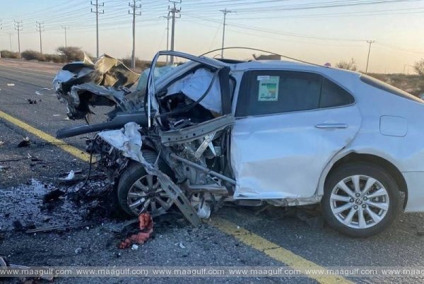 1 తైఫ్లో కారు ప్రమాదం.. ఇద్దరు ఉపాధ్యాయులతో సహా నలుగురు మృతి