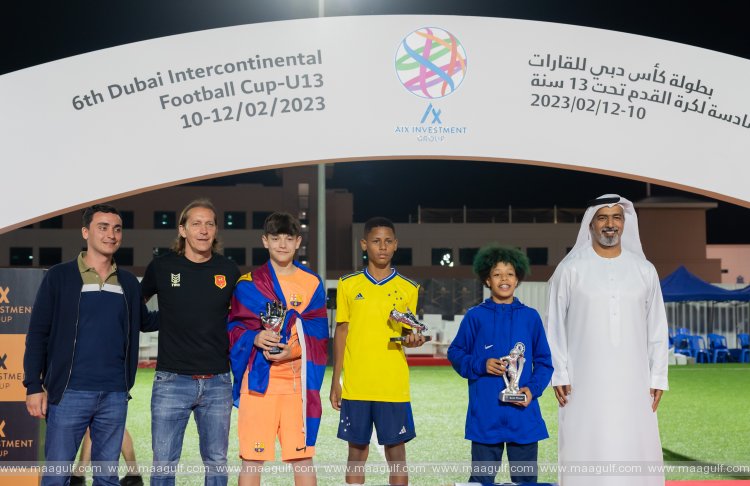 20 Barcelona wins Title of Dubai Intercontinental Football Cup–U13