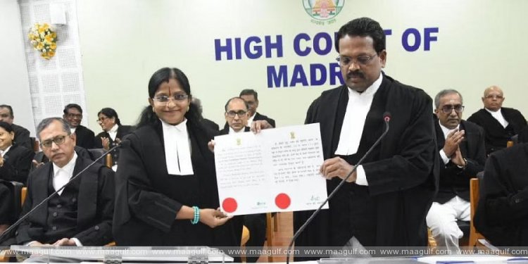 1 మద్రాసు హైకోర్టు అదనపు జడ్జిగా విక్టోరియా గౌరీ ప్రమాణం