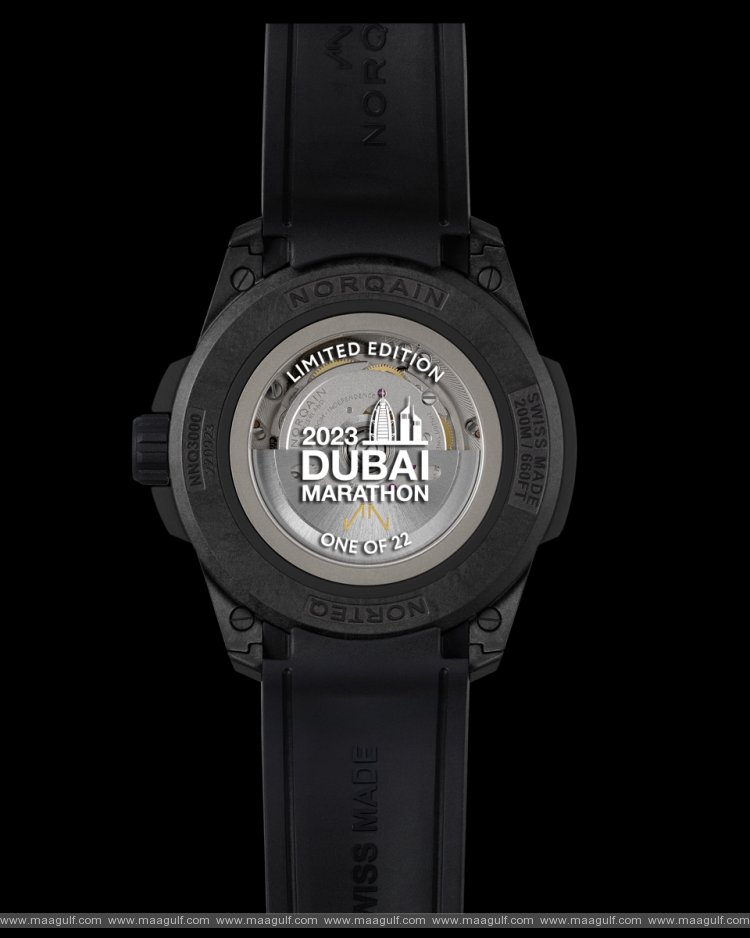 20 NORQAIN Clocks On As Official Timekeeping Partner of Dubai Marathon 2023