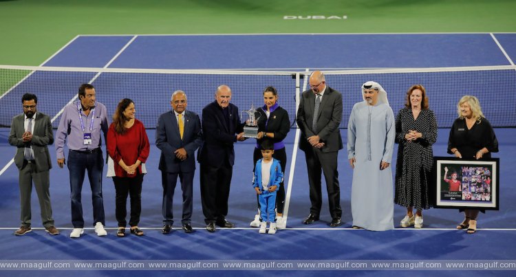 20 Sania Mirza is given a Special Send-Off at the DDF Tennis Championships