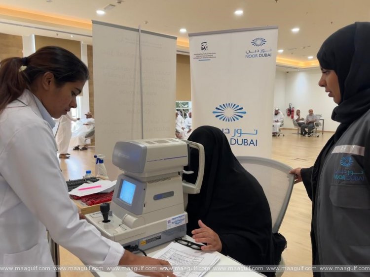 Noor Dubai Foundation launches a campaign to promote early diagnosis of eye disorders in Hatta