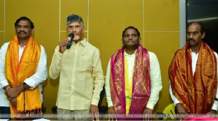 1 ఎమ్మెల్సీ ఎన్నికల్లో గెలిచిన అభ్యర్థులను సత్కరించిన చంద్రబాబు