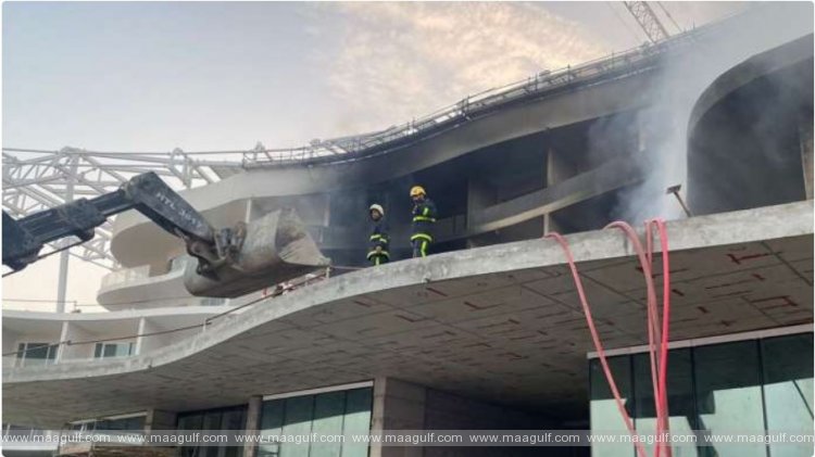 1 నిర్మాణంలో ఉన్న హోటల్లో అగ్నిప్రమాదం