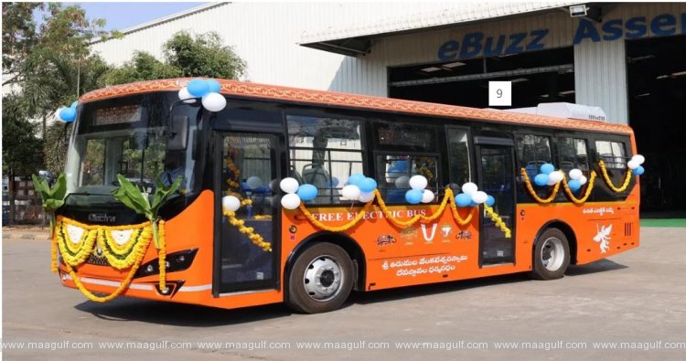 MEIL ఉచిత ఎలక్ట్రిక్ బస్సుల నమూనా సిద్ధం