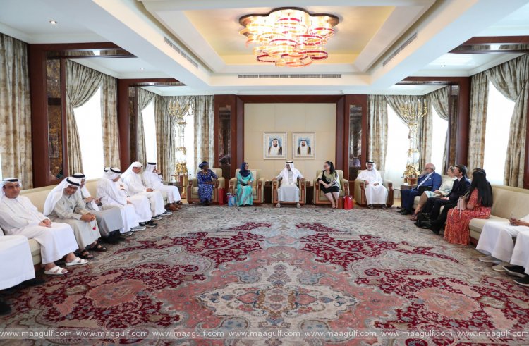 20 Nahyan bin Mubarak receives ambassadors of Malta, Maldives, DRC