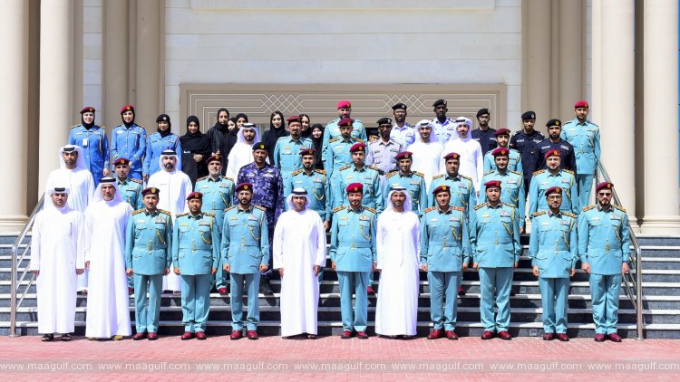 Al Shamsi receives Sheikh Majid bin Sultan