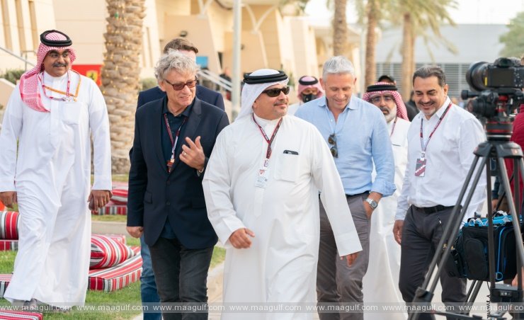 బహ్రెయిన్ గ్రాండ్ ప్రిక్స్ ఏర్పాట్లను పరిశీలించిన ప్రిన్స్ సల్మాన్